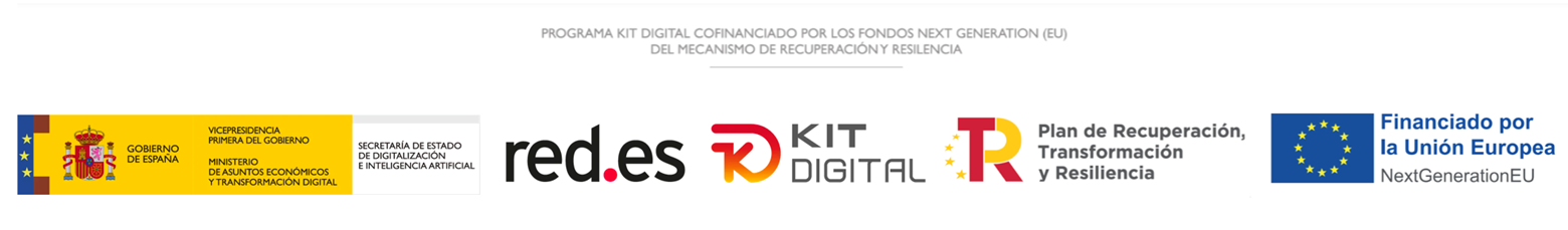 KIT DIGITAL COFINANCIADO POR LOS FONDOS NEXT GENERATION EU DEL MACANISMO DE RECUPERACION Y RESILENCIA
